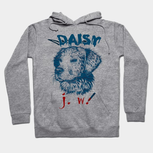 johns dog daisy Hoodie by nowsadmahi